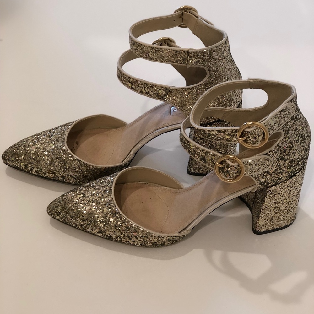 Topshop Glitter Shoes
